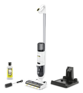 Kärcher FCV 2 Natural N Batteria Secco e bagnato Senza sacchetto 160 W Bianco