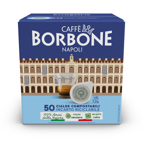 Caffè Borbone Cialda ESE 44mm - Miscela Decisa - 50 cialde