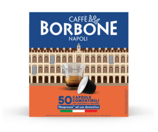 Caffè Borbone Capsule Compatibili sistema Nespresso - Miscela Nobile - 50 capsule