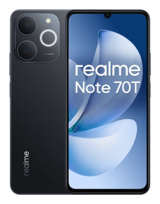 NOTE 70T 4/128gb BLACK S.PHONE 6.74"HD 4/128GB CAMERA DUAL 13MP FRONT 5MP 6000MAH NEXT AI REALME SMARTPHONE