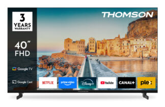 40FG2S15 TVC LED 40 FHD GOOGLE HDR WIFI SAT 3 HDMI 2USB THOMSON TV LED 39 - 40 POLLICI