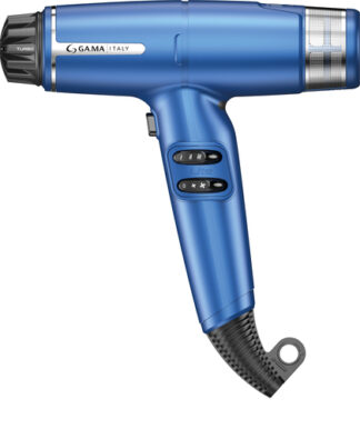 GA.MA Phon IQ LIte Blue, Eleganza italiana e innovazione tecnologica. l’asciugacapelli ultracompatto, progettato per garantire risultati impeccabili con il massimo comfort. iQ Lite combina funzionalità all’avanguardia con un peso ultraleggero di soli 316 grammi con motore brushless di ultima generazione e tecnologia Oxy Active garantendo lucentezza e un aspetto sano senza effetto crespo.