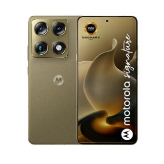 Motorola signature 17,2 cm (6.78") Doppia SIM Android 16.0 5G USB tipo-C 16 GB 512 GB 5200 mAh Oro PANTONE Martini Olive