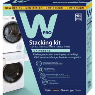 Wpro SKN101 accessorio e componente per lavatrice Kit di sovrapposizione 1 pz