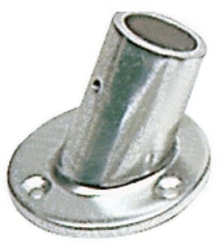 Basetta lega leggera 60° 30 mm - 41.028.00 Osculati Pulpiti, portacanne, candelieri