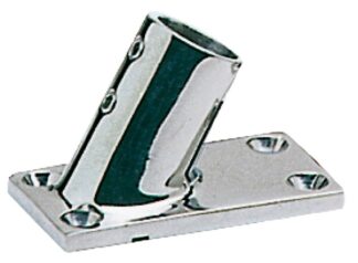 Base inox pulpito 60° 22 mm - 41.111.22 Osculati Pulpiti, portacanne, candelieri