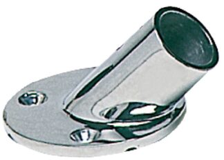 Base inox pulpito 45° 25 mm - 41.127.01 Osculati Pulpiti, portacanne, candelieri