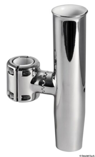 Portacanne Ultra in inox per tubi da 25 a 31,8 mm - 41.167.58 Osculati Pulpiti, portacanne, candelieri