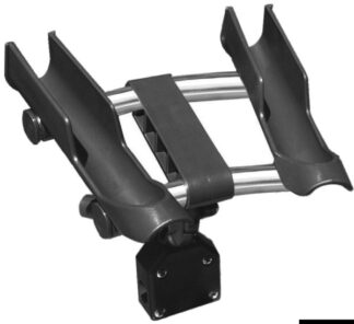 Reggi-canne Quicklift 2 posti per tubi 25 mm - 41.167.78 Osculati Pulpiti, portacanne, candelieri