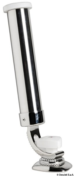 Portacanne snodato inox 46 mm - 41.168.00 Osculati Pulpiti, portacanne, candelieri