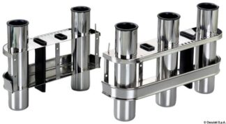 Portacanne acciaio inox 3 posti - 41.170.53 Osculati Pulpiti, portacanne, candelieri