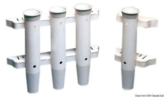 Portacanne plastica bianco 44 mm - 41.172.00 Osculati Pulpiti, portacanne, candelieri
