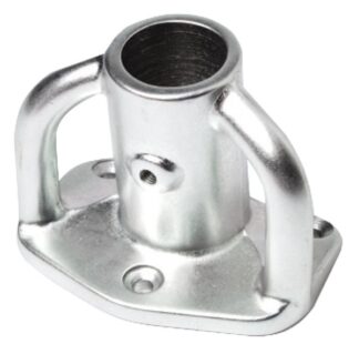 Base candeliere 90° lega leggera - 41.173.11 Osculati Pulpiti, portacanne, candelieri