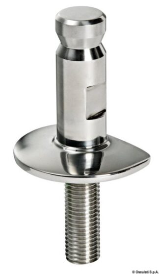 Base candeliere 60 x 45 mm - 41.173.60 Osculati Pulpiti, portacanne, candelieri