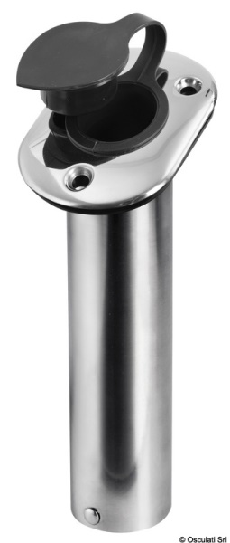 Portacanne incasso inox 42 mm 75° - 41.211.71 Osculati Pulpiti, portacanne, candelieri