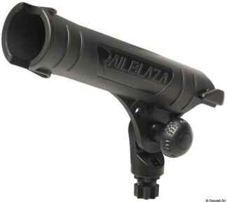Rod Tube Only Black - 41.312.00 Osculati Pulpiti, portacanne, candelieri