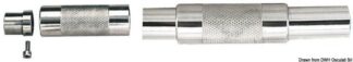 Chiusura telescopica con molla 35 x 2 mm - 41.324.35 Osculati Pulpiti, portacanne, candelieri