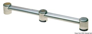 Centrale anodizzato per corrimano ovale - 41.609.00 Osculati Pulpiti, portacanne, candelieri