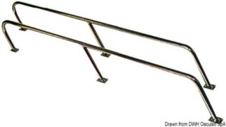 Tientibene inox cm 140x22 - 41.685.00 Osculati Pulpiti, portacanne, candelieri