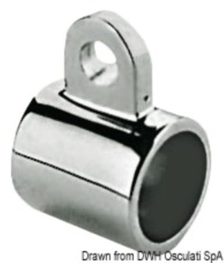 Manicotto inox mm 25 - 41.861.22 Osculati Pulpiti, portacanne, candelieri
