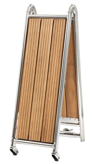 Passerella inox/iroko cm 220 - 42.643.02 Osculati Passerelle | Gruette