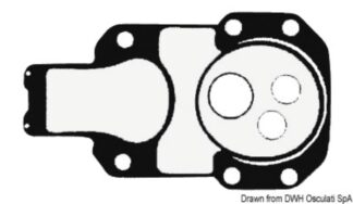 Kit guarnizione Mercruiser - 43.050.10 Osculati Anodi, soffietti motore