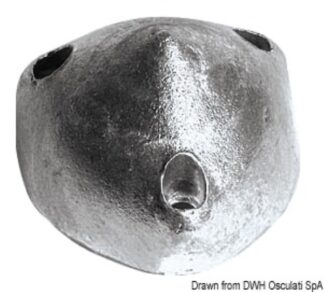 Anodo compatibile con eliche Max-Prop 42 mm - 43.224.41 Osculati Anodi, soffietti motore