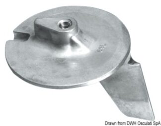 Pinna magnesio Yamaha 200/300 HP - 43.252.92 Osculati Anodi, soffietti motore