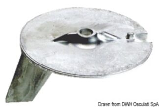 Anodo pinna Yamaha magnesio - 43.253.04 Osculati Anodi, soffietti motore