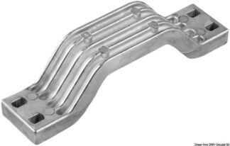 Anodo magnesio Yamaha 100/300 HP - 43.254.02 Osculati Anodi, soffietti motore