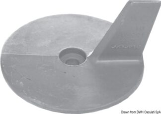 Anodo magnesio Yamaha 20/50 HP - 43.256.02 Osculati Anodi, soffietti motore