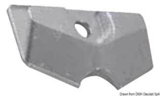 Anodo a piastrina 2B/3A/4B/F4A/5C - 43.259.03 Osculati Anodi, soffietti motore