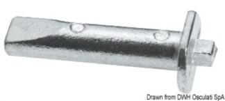 Anodo Yamaha 20/25 HP - 43.260.14 Osculati Anodi, soffietti motore