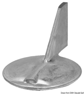 Anodo magnesio Yamaha 100/225 HP - 43.270.02 Osculati Anodi, soffietti motore