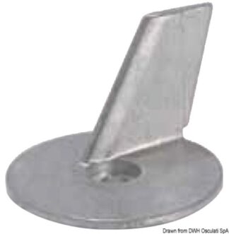 Anodo pinna Suzuki 20/30HP - 43.272.00 Osculati Anodi, soffietti motore