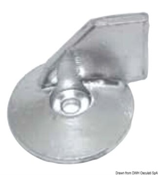 Pinna Suzuki 55-65 HP - 43.272.70 Osculati Anodi, soffietti motore