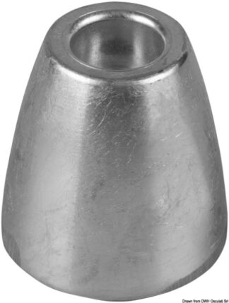 Ogiva alluminio JOHNSON/EVINRUDE G2-serie 200/300 - 43.317.27 Osculati Anodi, soffietti motore