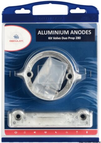 Kit Volvo 280DP magnesio - 43.341.02 Osculati Anodi, soffietti motore