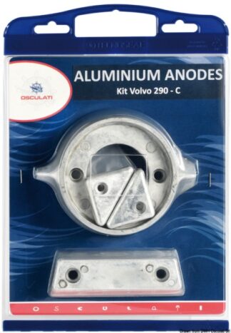 Kit Volvo 290 magnesio - 43.343.02 Osculati Anodi, soffietti motore