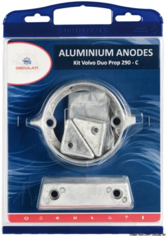 Kit Volvo 290 DP magnesio - 43.344.02 Osculati Anodi, soffietti motore