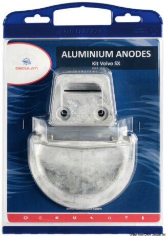 Kit Volvo SX magnesio - 43.342.02 Osculati Anodi, soffietti motore