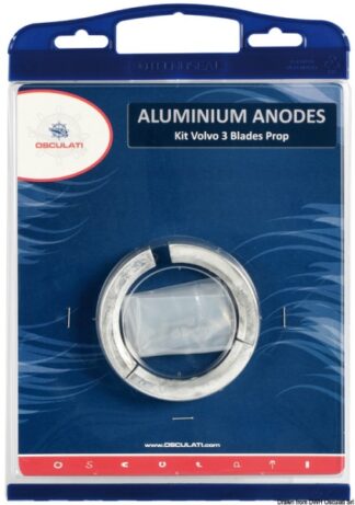 Kit Volvo elica 3 pale magnesio - 43.347.02 Osculati Anodi, soffietti motore