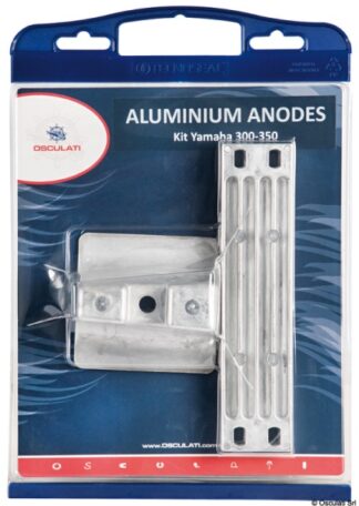 Kit magnesio fuoribordo Yamaha 300/350/425 HP - 43.355.15 Osculati Anodi, soffietti motore