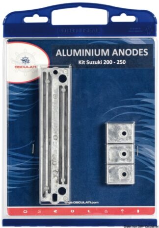 Kit anodi Suzuki 150/250 HP magnesio - 43.372.02 Osculati Anodi, soffietti motore