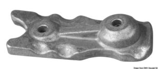 Anodo Alluminio Trim Mercury 350 Pro - 43.424.51 Osculati Anodi, soffietti motore