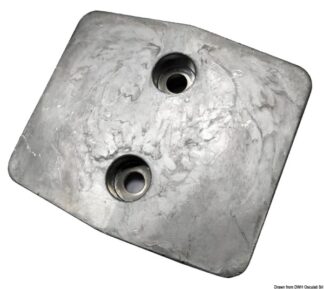 Anodo Magnesio Mercury V6/V8 - 43.438.50 Osculati Anodi, soffietti motore