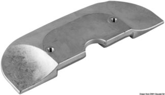 Anodo magnesio piastra AlphaOne E/FB - 43.435.12 Osculati Anodi, soffietti motore