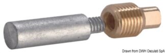 Anodo Volvo 67 mm x Ø 1/2’’ BSPT - 43.540.10 Osculati Anodi, soffietti motore