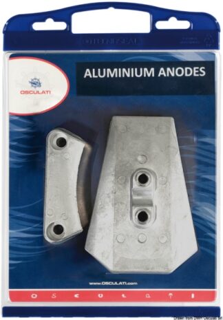 Kit anodo piede DPI Magnesio - 43.559.01 Osculati Anodi, soffietti motore