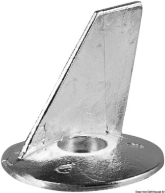 Anodo pinna Tohatsu 25/50HP - 43.640.02 Osculati Anodi, soffietti motore
